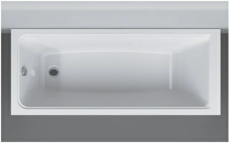 ВПР0230200100 GAMMA Ванна прямоугольная 170х70 белая ALBA SPA фото 4