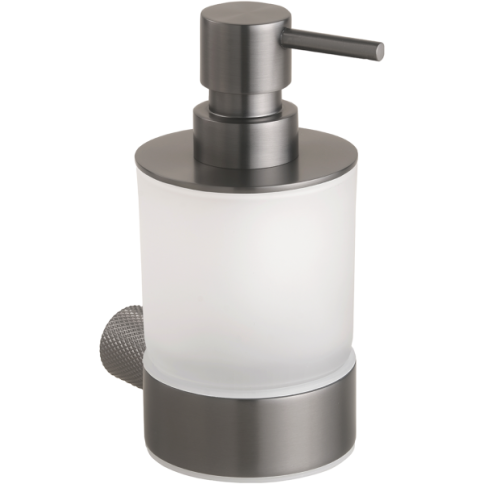 173109010 GRINO Дозатор для жидкого мыла, 200 мл графит матовый BEMETA фото 1