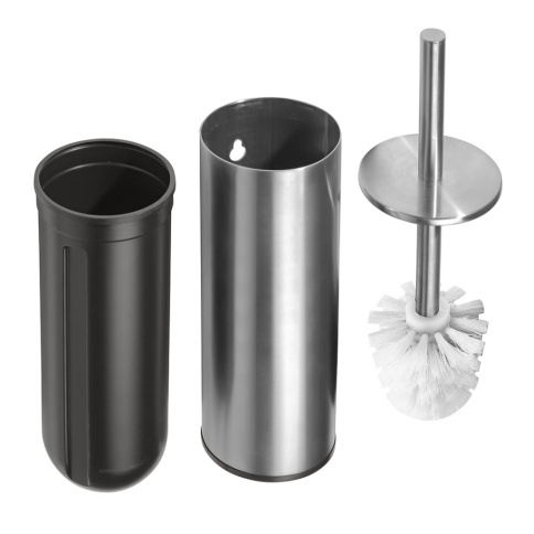 102313065 NEO Ершик  металл подвесной/напольный, щётка белая,  сталь шлифованная BEMETA фото 1