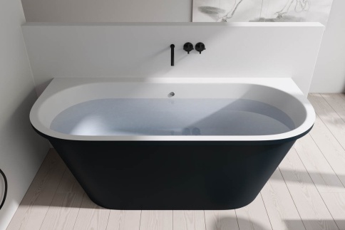 1.01.003.11.2 GALATEA Ванна 170x77 Soft Rock Duo палитра RAL HOLBI фото 2