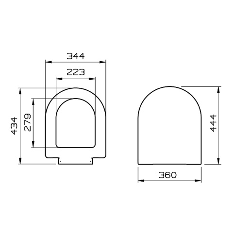 72-003-309 S50 сиденье для унитаза с микролифтом фото 2