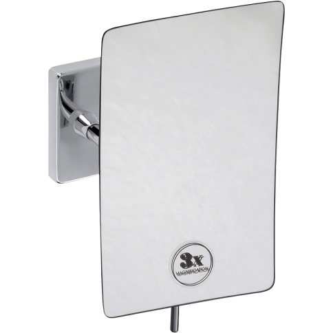 112201222 Косметическое зеркало прямоугольное хром BEMETA фото 1