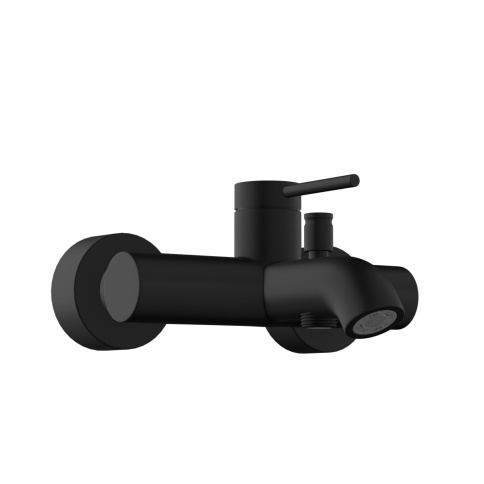 A4354836EXP Minimax Round Смеситель для ванны (без душевого гарнитура) черный матовый VITRA фото 3