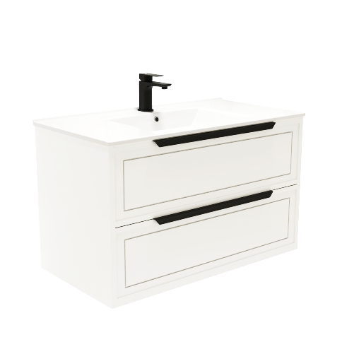 S90W Тумба под раковину/столешницу Севилья 90 Белый мат фото 1