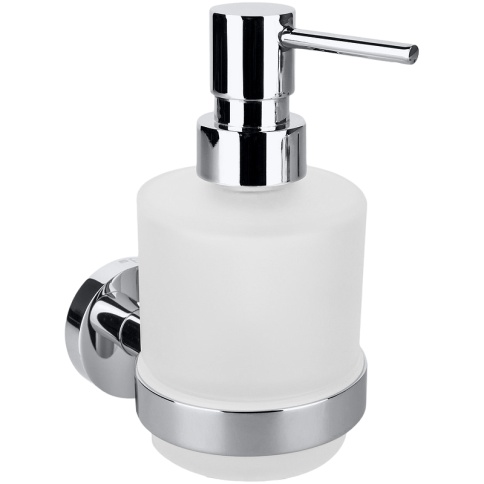 104109102 OMEGA Настенный дозатор для жидкого мыла (стекло) вариант MINI, хром BEMETA фото 1