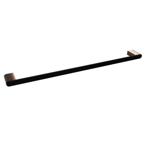 108104040 GALLA Полотенцедержатель 600 мм черный - розовое золото BEMETA фото 1