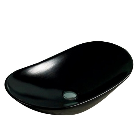 *7811AMB-805 Раковина 62х36 см MELANA MLN-7811AMB черная матовая JORNO фото 1