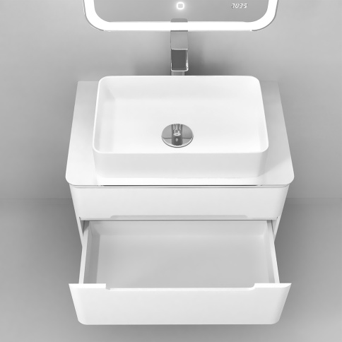 Bos.01.75/P/W Тумба  Bosko 75 подвесная белый JORNO фото 3