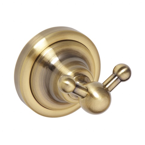 144106037 RETRO Крючок двойной бронза BEMETA фото 1