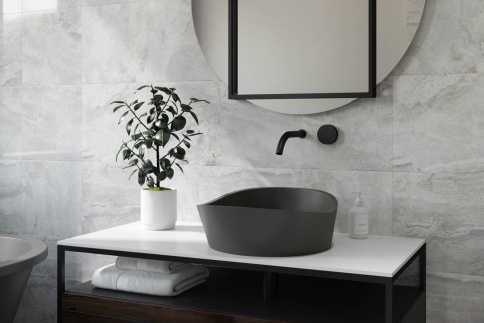 1.02.003.11.3 MARS Раковина 41x40 Soft Rock Color палитра RAL HOLBI фото 3