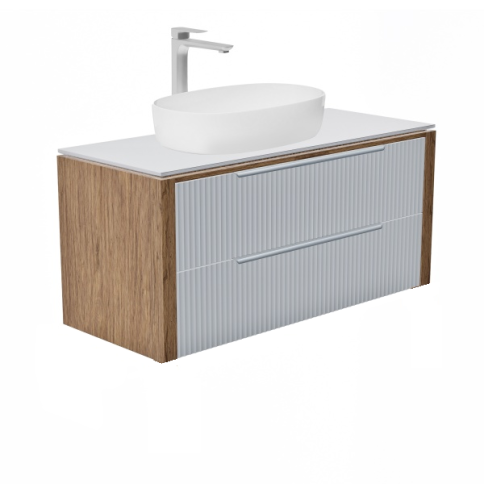 V100RAL-KPW Тумба со столешницей Валенсия 100 Окрашивание по RAL фото 2