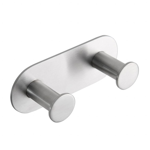 163106375 EASY Крючок двойной сталь шлифованная BEMETA фото 1