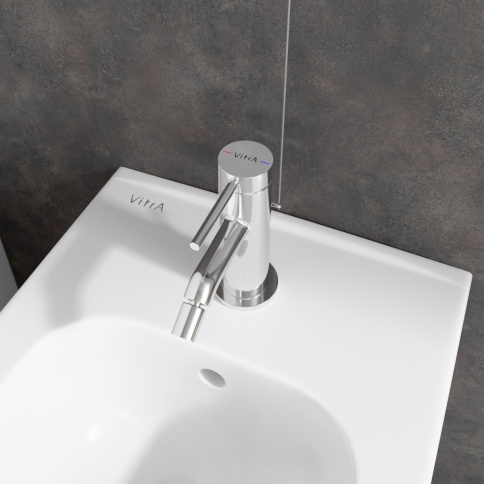 A43536EXP Minimax Round Смеситель для биде хром VITRA фото 5