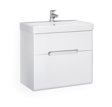 *Mod.01.50/P/W Тумба Moduo Slim 50 подвесная белый JORNO фото 1