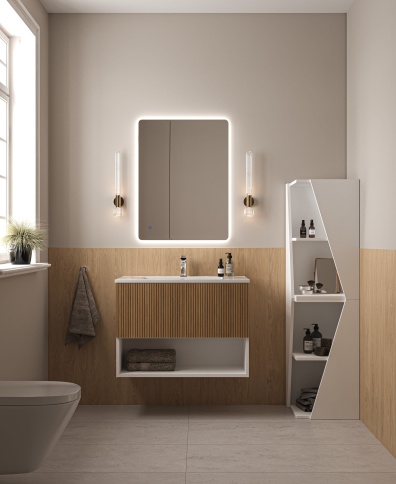 Z8060 Зеркало 80x60см с фоновой подсветкой фото 5