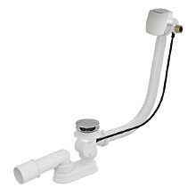 208880 Слив-перелив с наполнением (полуавтомат) хром RIHO фото 1