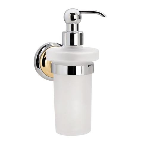 144209018 RETRO Дозатор для жидкого мыла золото/хром BEMETA фото 1
