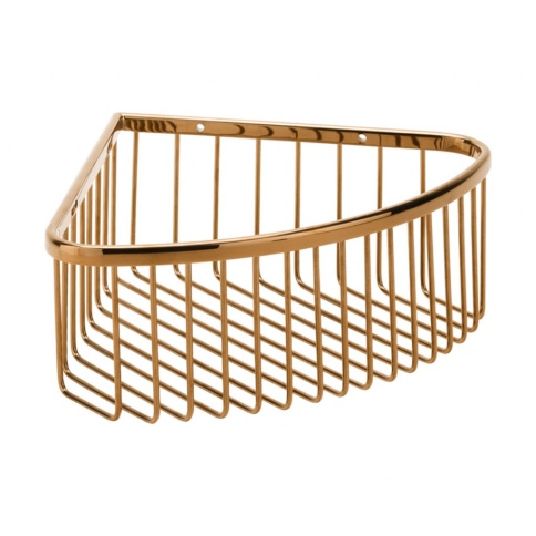 158208312 CORAL Угловая полочка для мыла медное золото глянец BEMETA фото 1