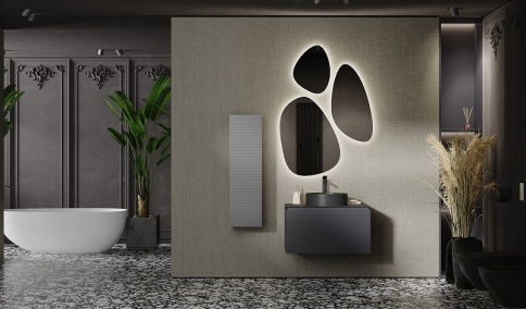 *Stn.01.80/P/A/JR Тумба Stone 80 антрацит JORNO фото 4