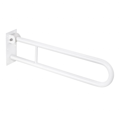 301507814 Откидной поручень с фиксатором 813 мм белый BEMETA фото 1