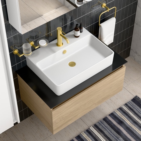 A4353025EXP Minimax Round Смеситель для раковины золото брашированное VITRA фото 5