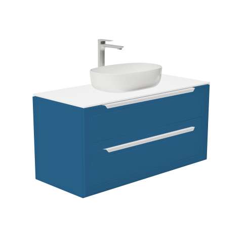 S100B-KPW Тумба со столешницей Севилья 100 Капри (RAL 5019) фото 2