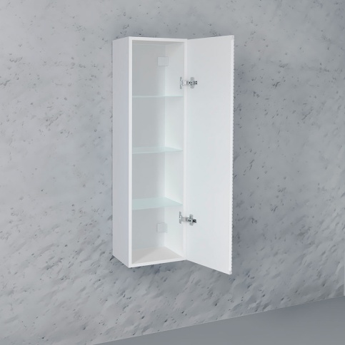 *Stn.04.120/P/W/JR Пенал Stone 120 подвесной  белый JORNO фото 2