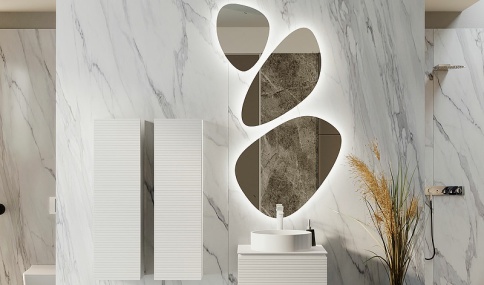 *Stn.05/W/JR Комплект из 3-х зеркал Stone - JORNO фото 1