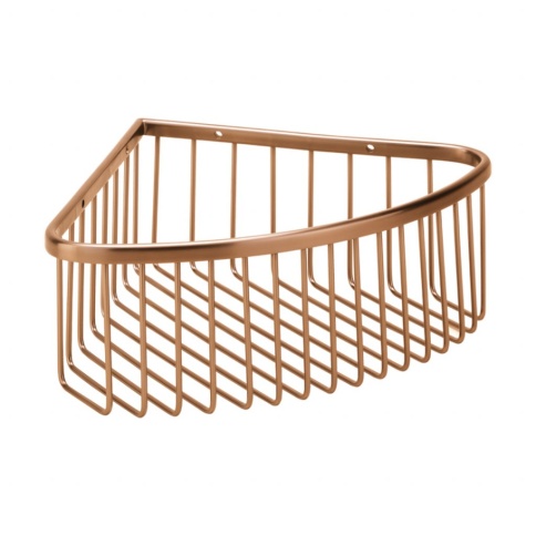 155208312 AMBER Угловая полочка для мыла медное золото матовoe BEMETA фото 1