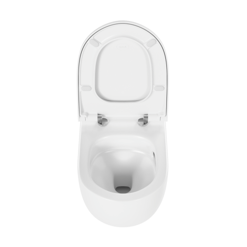 7878B003-0075 Sento подвесной безободковый унитаз QuantumFlush (торнадо) без сиденья фото 4