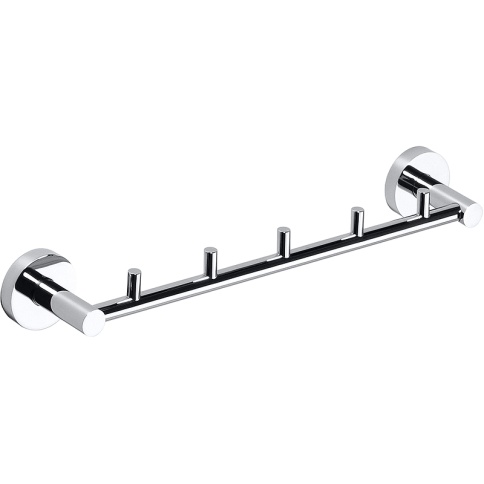 104105112 OMEGA Держатель с 5 крючками, хром BEMETA фото 1