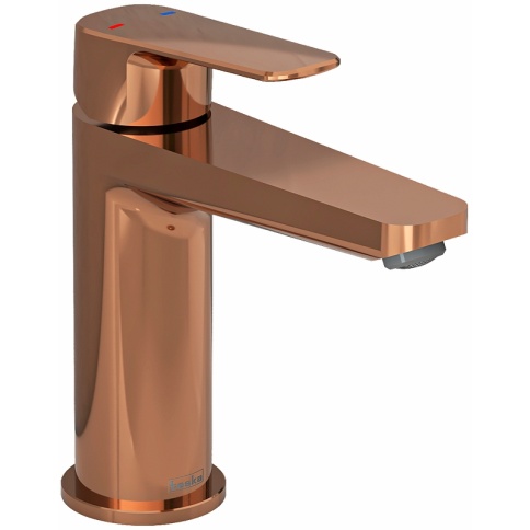 E5619 Смеситель для раковины Quars розовое золотой TESKA фото 1