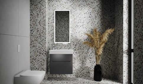 *Folk.01.55/P/A/JR Тумба Folk 55 подвесная антрацит JORNO фото 4