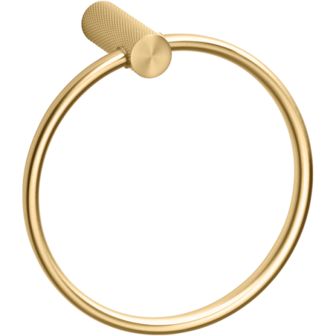 171204060 AURIA Полотенцедержатель круглый светлое золото матовое BEMETA фото 1