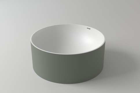 1.02.022.11.2 VEGA Раковина 40x40 Soft Rock Duo палитра RAL HOLBI фото 1