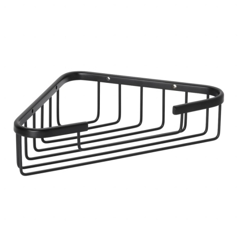 102308120 CYTRO Полочка для душа угловая черный BEMETA фото 1