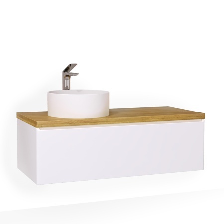 *SolN.01.120/P/W/JR Тумба Solis 120 подвесная белый JORNO фото 1