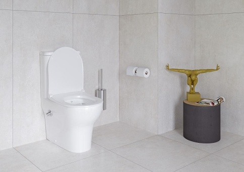 9012B003-7226 Zentrum Напольный унитаз с бачком и сиденьем микролифт и функцией биде фото 2