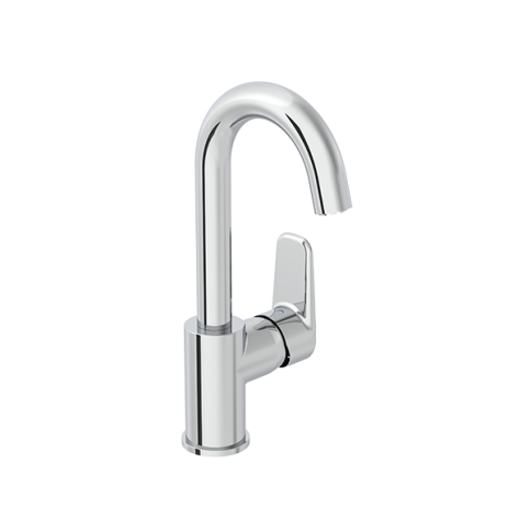 A43160EXP Flow Soft Смеситель для раковины с поворотным изливом хром VITRA фото 1