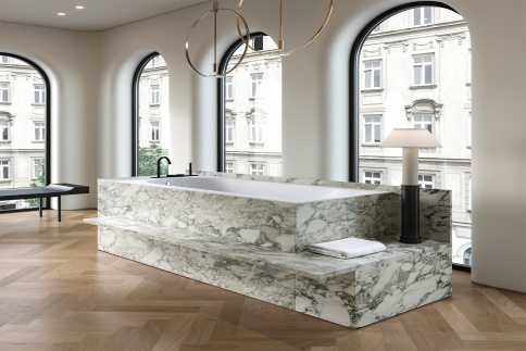 1.01.007.11.1 ORION 170 Ванна 168x74 встраиваемая Soft Rock Белый матовый HOLBI фото 3