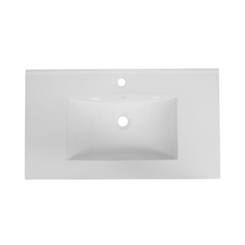 NS2001-80 Раковина накладная 80см белая OLIVEEKA фото 2