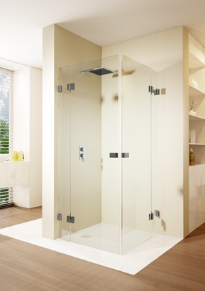 SCANDIC NXT X207 870x870x2000 L/P Хром душевое ограждение, хром RIHO фото 1