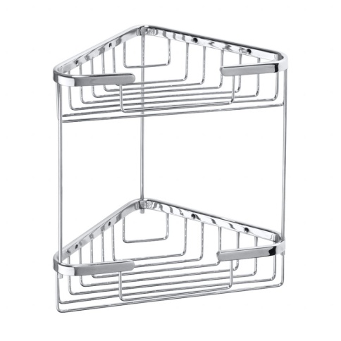 102308132 CYTRO Двойная полочка для мыла угловая хром BEMETA фото 1