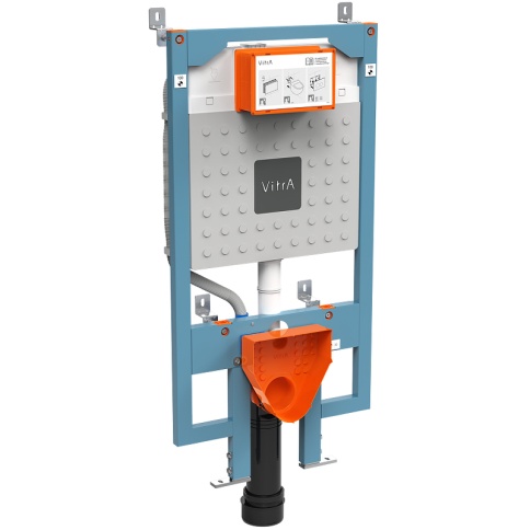 768-5800-01 V8 Cистема инсталляции для унитазов  3/6 л глубина установки 9–12 см. Все крепежи в комплекте фото 1