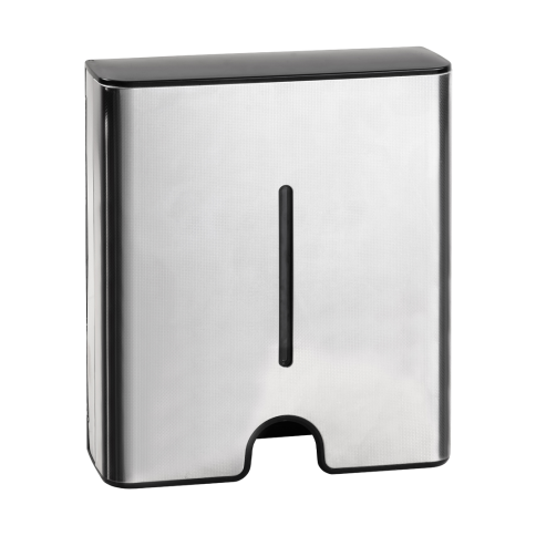 124103043 HOTEL Диспенсер бумажных полотенец сталь шлифованная/тиснение BEMETA фото 1