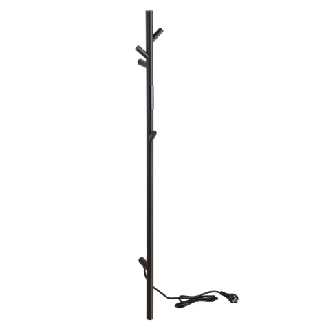 704151010 Электрический полотенцесушитель-стойка мини 30W черный матовый BEMETA фото 1