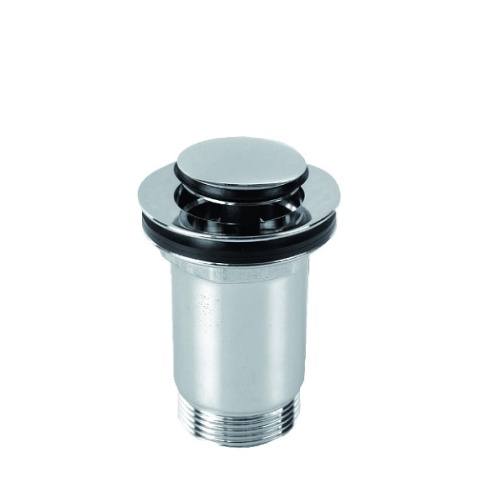 EUVCR01 Выпуск Click-Clack для раковины с переливом (латунь) хром PLASTBRNO фото 1