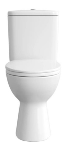 9864B099-7207 HIMMEL Унитаз безободковый с бачком и сиденьем микролифт из термопласта NORM (VITRA) фото 1