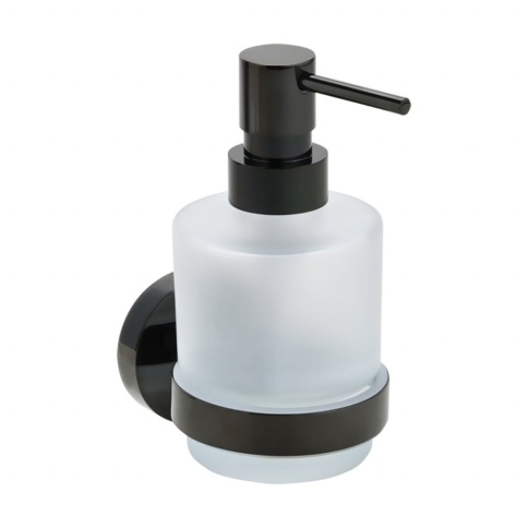 159109102 HEMATIT Дозатор жидкого мыла, 200 мл антрацит глянец BEMETA фото 1