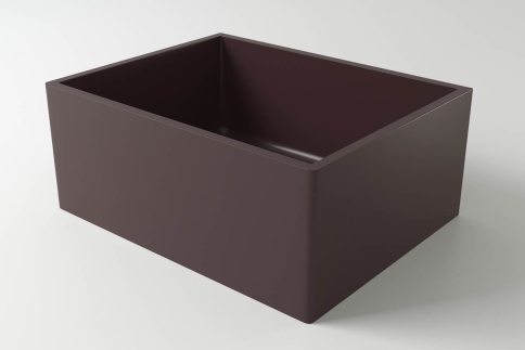 1.02.012.11.3 HALLEY Мойка кухонная 53x39 Soft Rock Color палитра RAL HOLBI фото 1